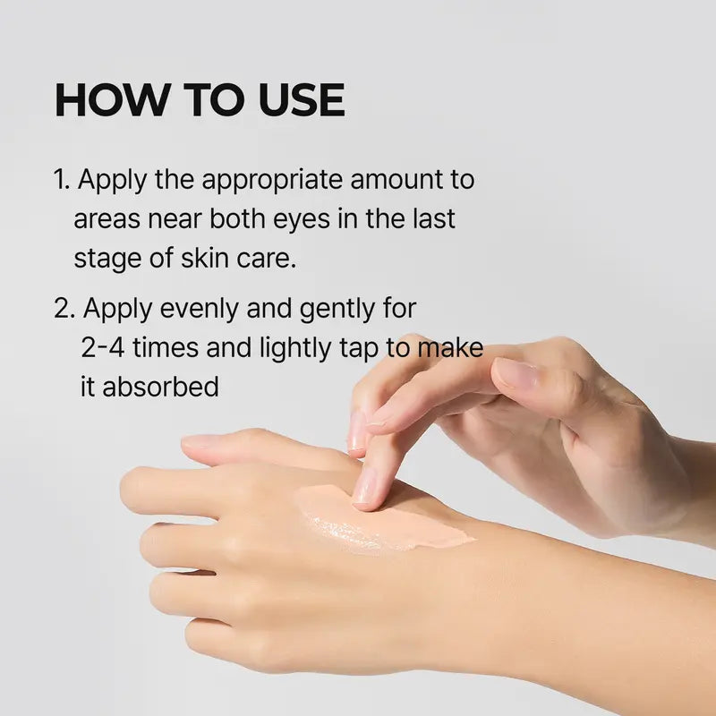 Crema para contorno de ojos con calcio antimancha | Combate ojeras, envejecimiento, flacidez y pérdida de elasticidad