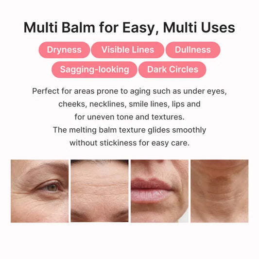 Pink Collagen Volume Balm – Multi-Zone Anti-Aging Solution with PDRN, NAD+, and Volufiline for Face, Neck & Lips