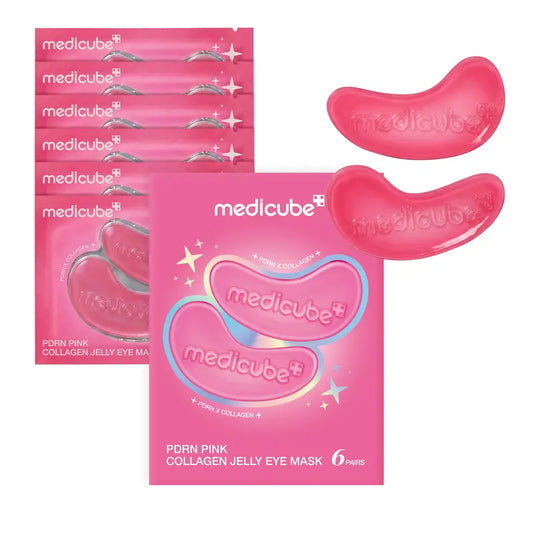 [NEW] [medicube] PDRN Pink Collagen Jelly Eye Mask | Hydrogel Eye Patches with PDRN, Collagen, NAD | Refreshing for Puffy, Tired Eyes | Firming for Look of Wrinkles, Fine Lines