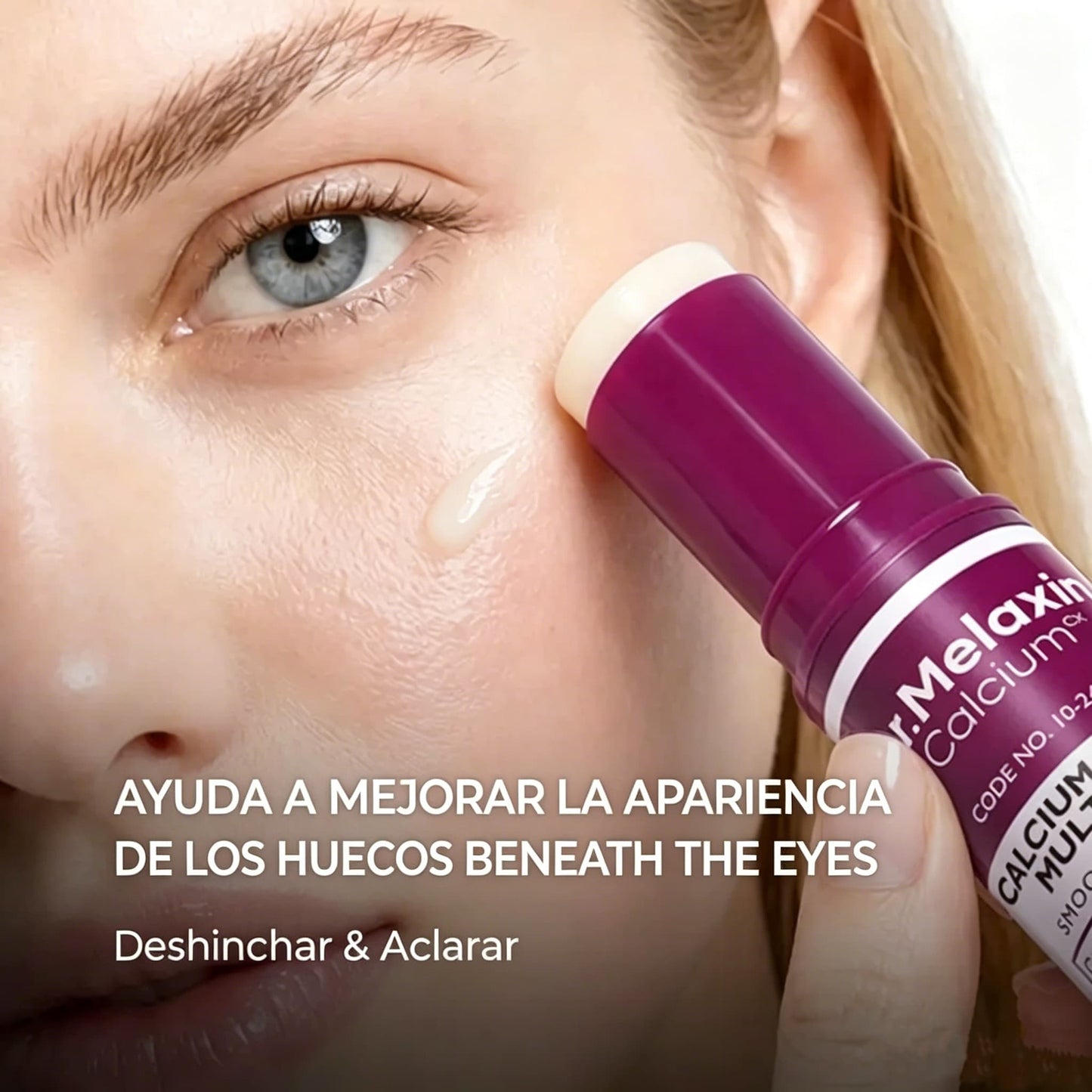 [Dr.Melaxin Oficial] Barra multiusos para el contorno de ojos con calcio — Producto antiedad (contiene colágeno)