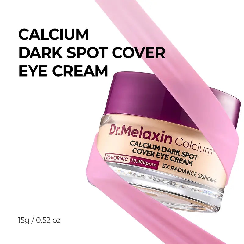 Crema para contorno de ojos con calcio antimancha | Combate ojeras, envejecimiento, flacidez y pérdida de elasticidad