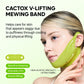 CACTOX V-LIFTING MEWING BAND with Cactus Cooling Reduce Puffiness & Pore Tightening for Visible Pore Care Skin Repair