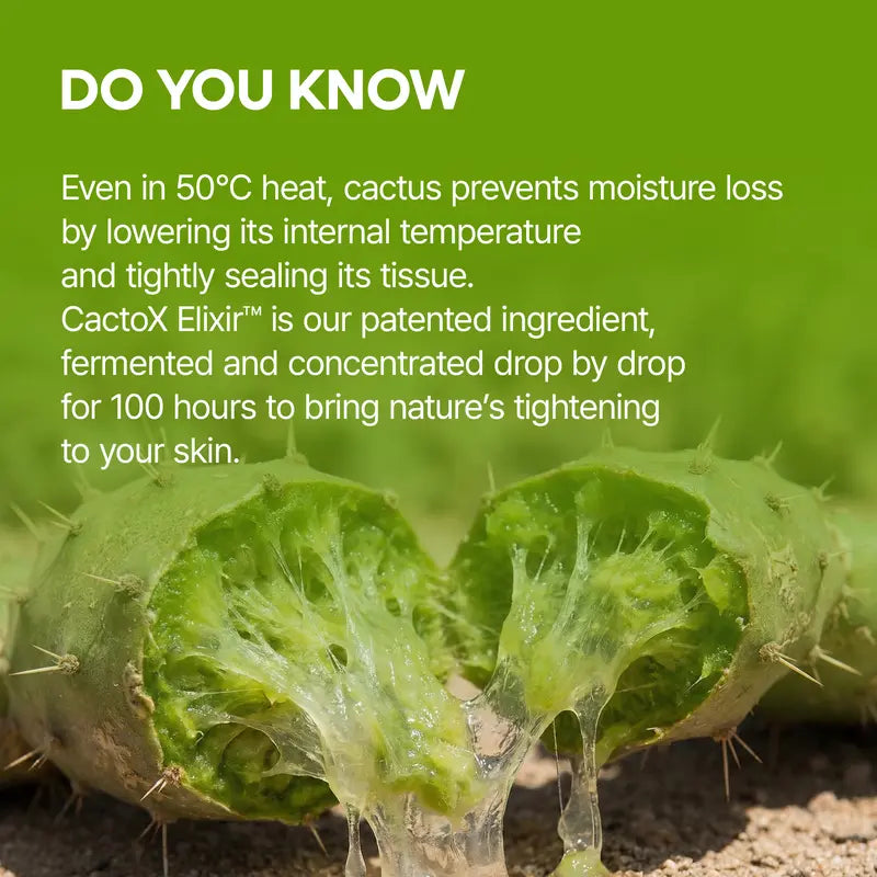 CACTOX V-LIFTING MEWING BAND with Cactus Cooling Reduce Puffiness & Pore Tightening for Visible Pore Care Skin Repair