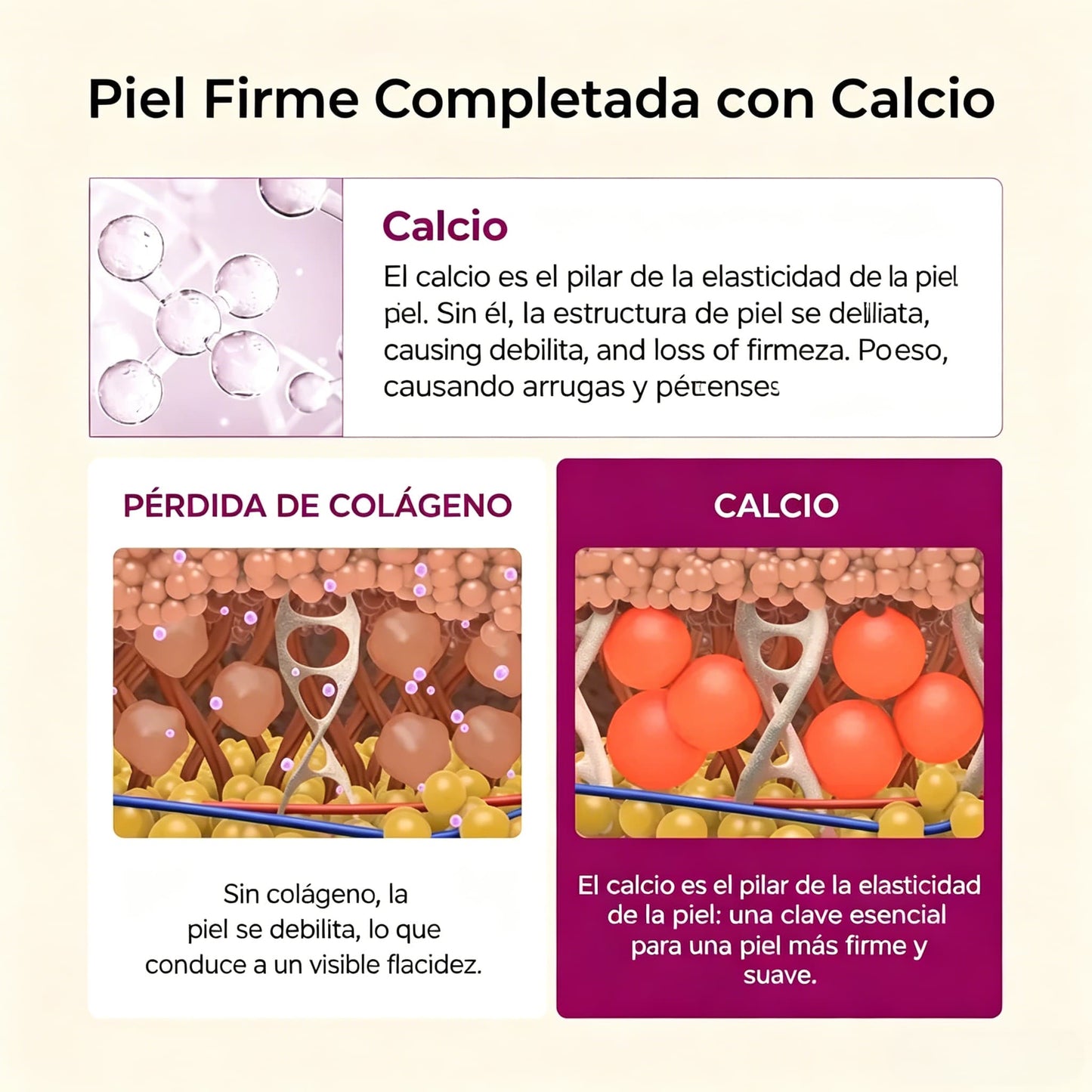 [Dr.Melaxin Oficial] Barra multiusos para el contorno de ojos con calcio — Producto antiedad (contiene colágeno)