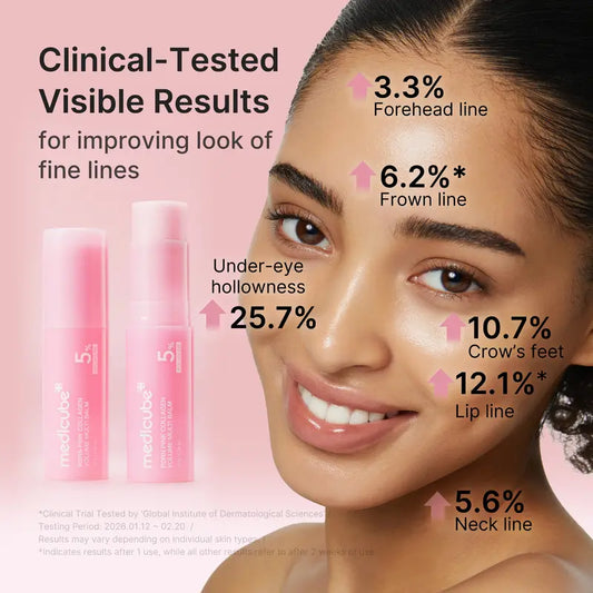 Pink Collagen Volume Balm – Multi-Zone Anti-Aging Solution with PDRN, NAD+, and Volufiline for Face, Neck & Lips